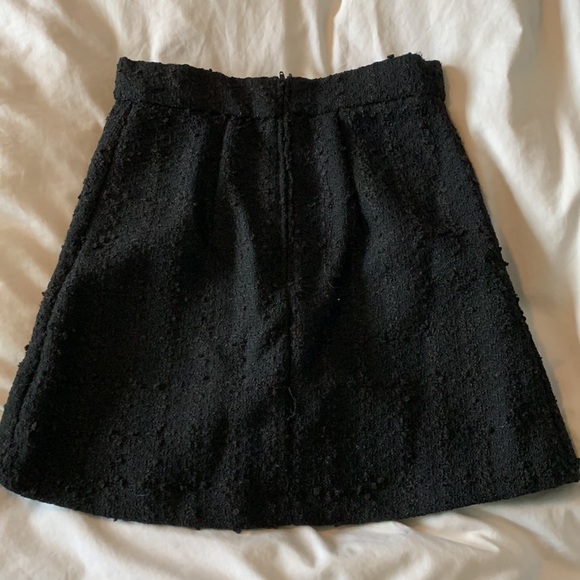 H&M tweed black skirt - Picture 2 of 2